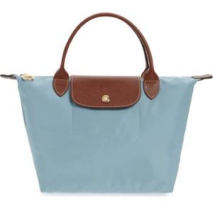 Blue Longchamp Le Pliage Small Purse authentic